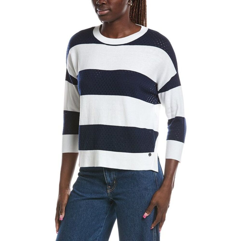 Joseph Ribkoff Womens Pull Over Sweater, White